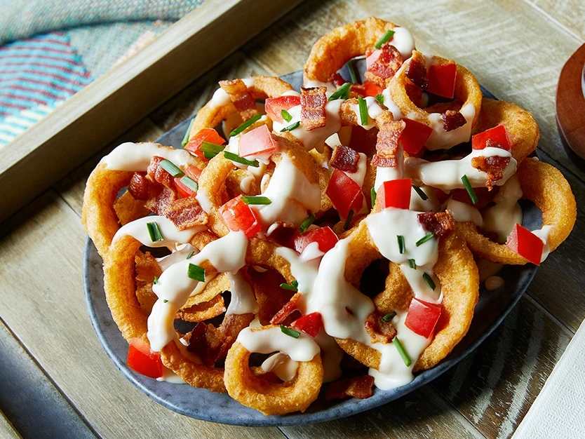 Loaded Onion Rings